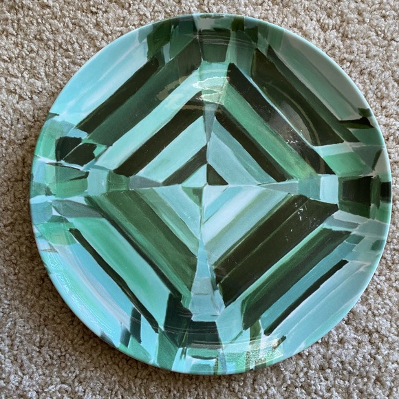 Ashley Longshore Emerald Gem Porcelain Plates - Picture 7 of 15